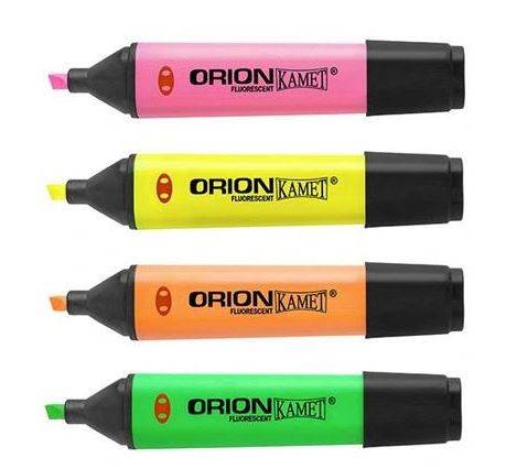 ZAKREŚLACZE ORION 4KOL KAMET