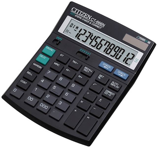 KALKULATOR CITIZEN CT-666N