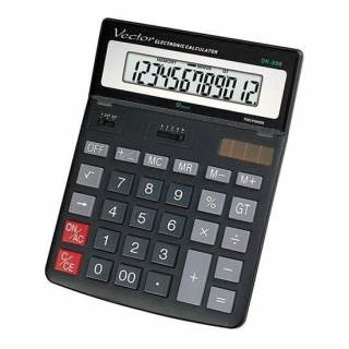 KALKULATOR VECTOR DK-206BLK