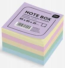 KOSTKA PAPIEROWA KOLOR 1/2 KLEJONA INTERDRUK