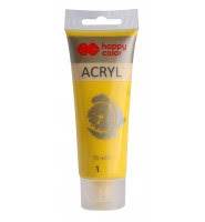 FARBA AKRYLOWA 75ML ŻÓŁTY HAPPY COLOR