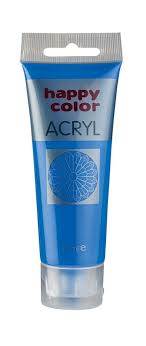 FARBA AKRYLOWA 75ML NIEBIESKI  HAPPY COLOR