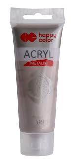 FARBA AKRYLOWA 75ML RÓŻOWE ZŁOTO METALIK HAPPY COL
