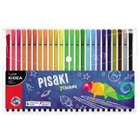 PISAKI W ETUI 24 KOLORY KIDEA