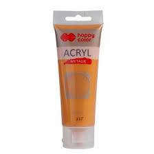 FARBA AKRYLOWA 75ML FLORENCKIE ZŁOTO METALIK
