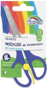 NOŻYCZKI LEWORĘCZNE Z AMORT. FIORELLO /GR-6500