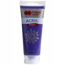 FARBA AKRYLOWA 200ML FIOLET (63) HAPPY COLOR