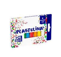 PLASTELINA 8KOL OXFORD 