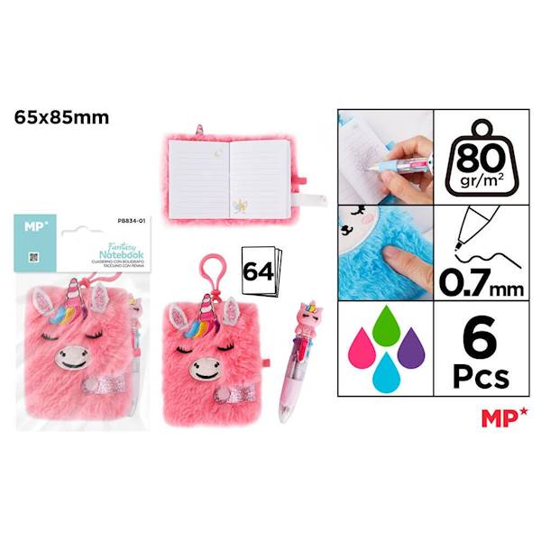 ZESTAW DO PISANIA W ETUI MINIPLECAK BDGIRLS /BD230