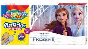 PLASTELINA COLORINO KIDS FROZEN 12KOL