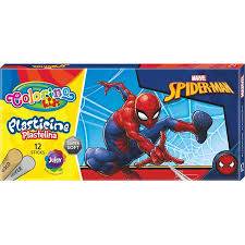 PLASTELINA COLORINO KIDS SPIDERMAN 12KOL