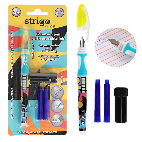 PIÓRO WYMAZYWALNE ZE STALÓWKĄ STRIGO POP SSC471