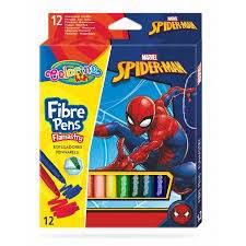 FLAMASTRY 12KOL SPIDERMAN COLORINO