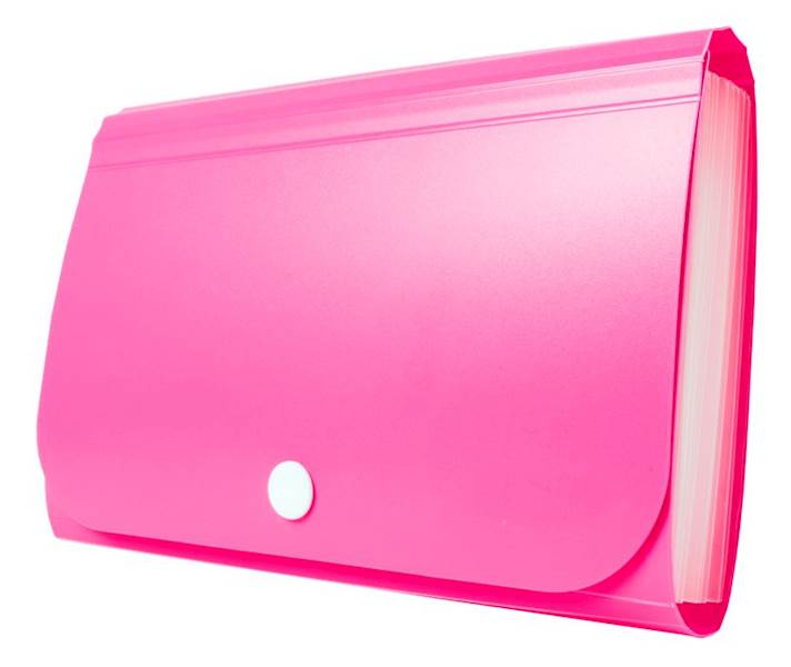 MINI ORGANIZER HARM.PP NA ZATRZASK RÓŻ /BT613-R