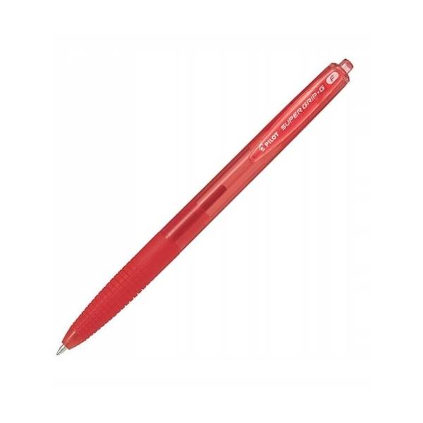 DŁUGOPIS PILOT SUPER GRIP G F 0,7MM CZERWONY