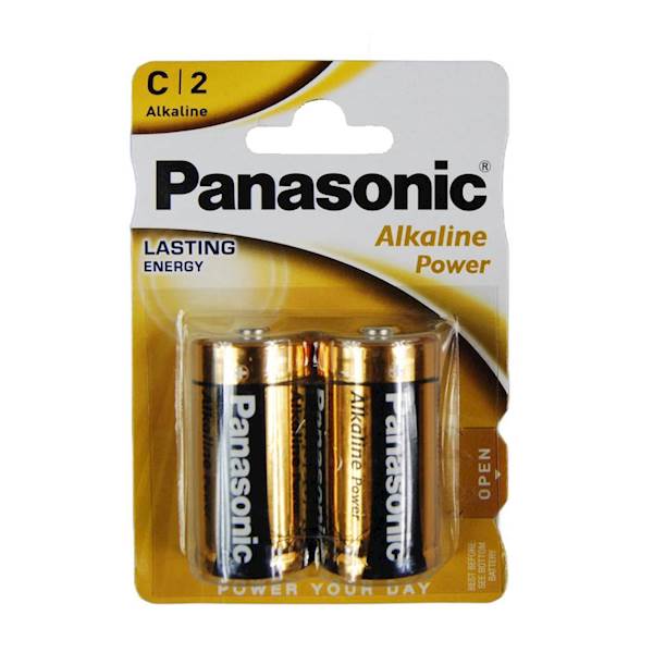 BATERIA PANASONIC ALKALINE LR14 AP BLISTER