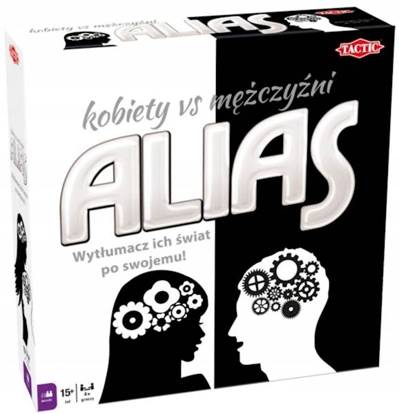 GRA PLANSZOWA ALIAS KOBIETY VS. MĘŻCZYŹNI /TACTIC