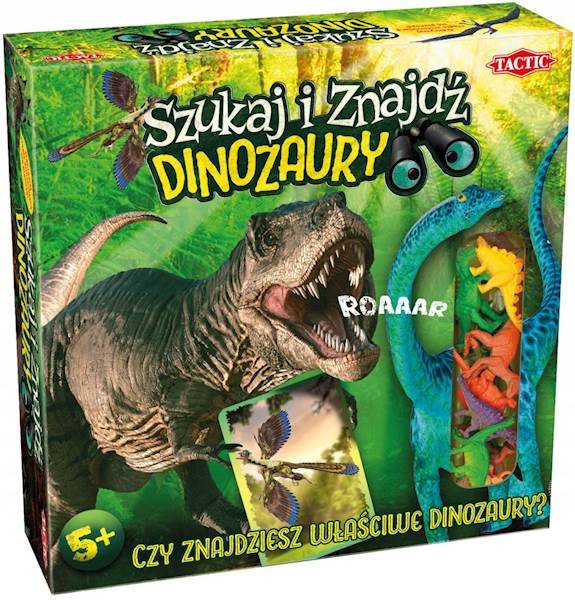 GRA PLANSZOWA SZUKAJ I ZNAJDŹ DINO /TACTIC