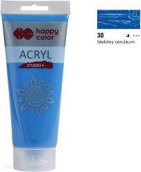 FARBA AKRYLOWA 200ML BŁĘKITNY CERULEUM (30) /HA