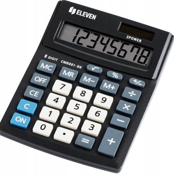 KALKULATOR ELEVEN CMB801-BK