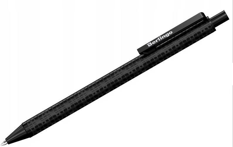 DŁUGOPIS AUTOMAT 0,7mm NIEBIESKI DOUBLE BLACK