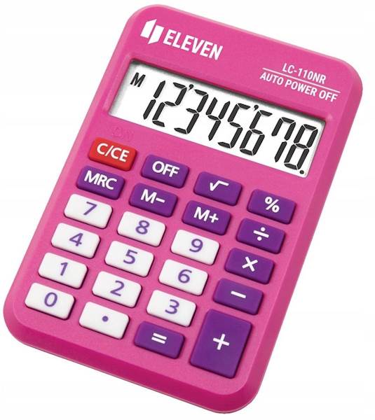 KALKULATOR ELEVEN LC-110NR-PK RÓŻOWY