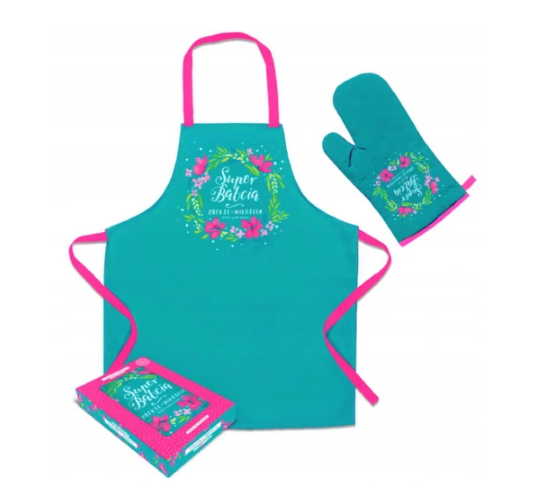 FARTUCH SET GARDEN SUPER BABCIA PAN DRAGON 