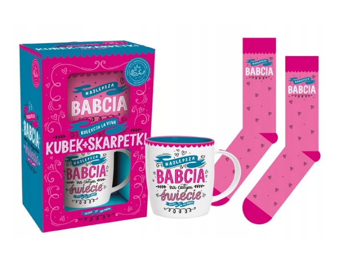 KUBKI SET LA VIVA K+S BABCIA PAN DRAGON 