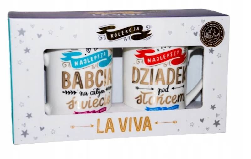 SET LA VIVA! GOLD BABCIA I DZIADEK PAN DRAGON