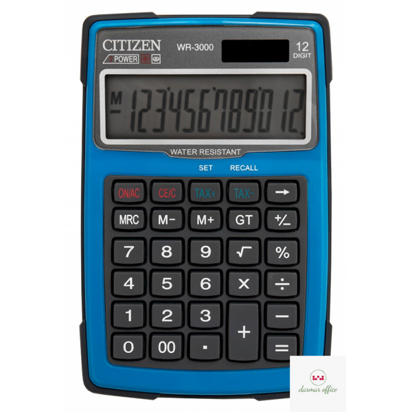KALKULATOR CITIZEN WR-3000NRBLE