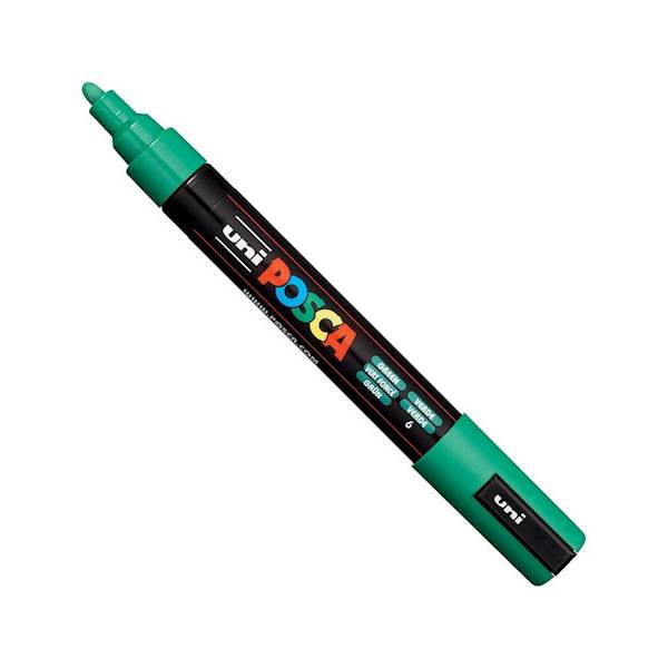 MARKER POSCA PC-5M UNI 1,8-2,5mm GREEN-6