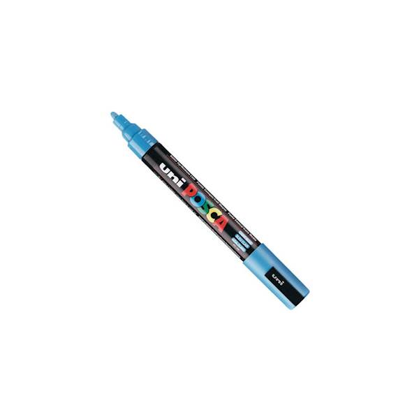 MARKER POSCA PC-5M UNI 1,8-2,5mm LIGHT BLUE-8