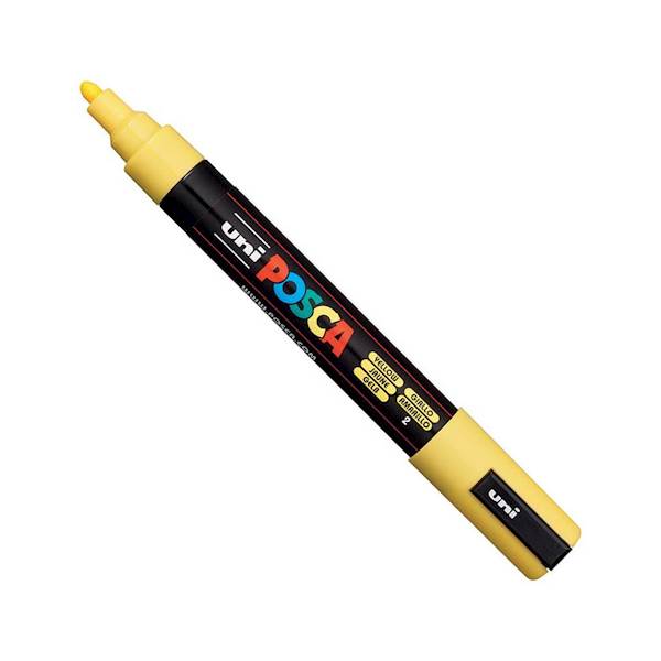 MARKER POSCA PC-5M UNI 1,8-2,5mm YELLOW-2