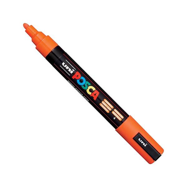 MARKER POSCA PC-5M UNI 1,8-2,5mm ORANGE-4