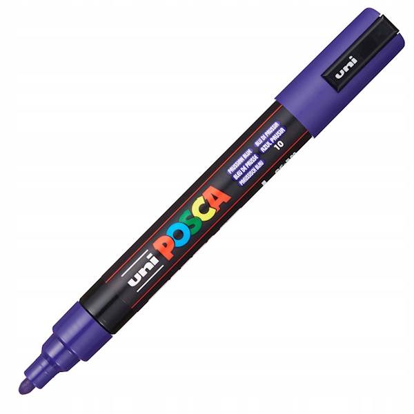 MARKER POSCA PC-5M UNI 1,8-2,5mm PRUSSIAN BLUE-10