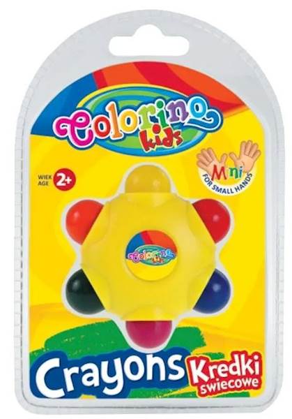 KREDKA ŚWIECOWA GWIAZDKA 6KOL COLORINO