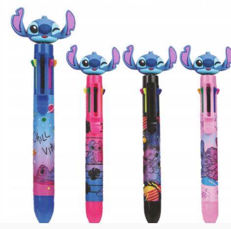 DŁUGOPIS AUTOMATYCZNY ŻELOWY STITCH 8KOL COOLPACK