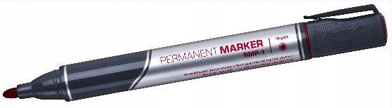 MARKER PERMANENTNY OKRĄGŁY CZERWONY RYSTOR /RMP1