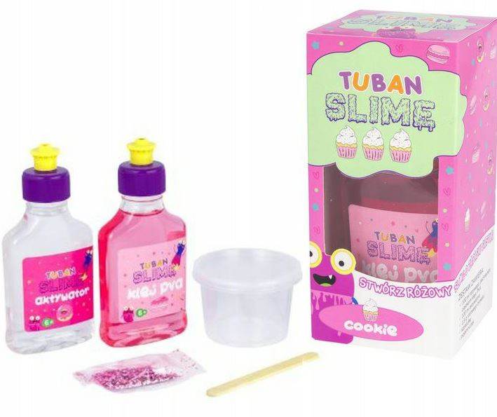 ZESTAW DIY SLIME CIASTECZKO TUBAN