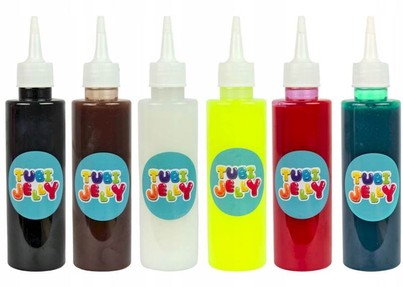 ZESTAW TUBI JELLY 6KOL + AKWARIUM DINOZAURY TUBAN