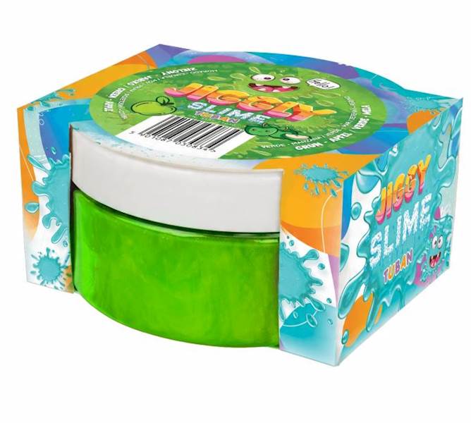 JIGGLY SLIME ZAPACHOWY ZIELONY JABŁKOWY 200G