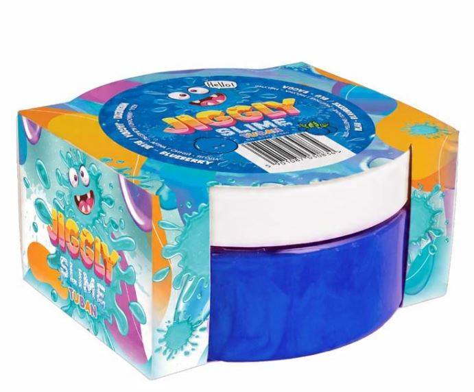 JIGGLY SLIME ZAPACHOWY NIEBIESKI JAGODOWY 200G 