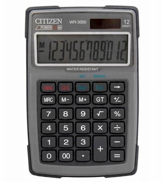 KALKULATOR CITIZEN WR-3000NRGYE