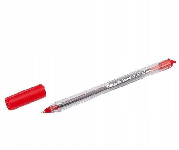 DŁUGOPIS PELIKAN HANG STICK 1.0mm CZERWONY