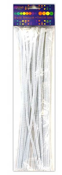 DRUCIKI KREATYWNE 30CM BIAŁE A'25SZT /KSDR-015