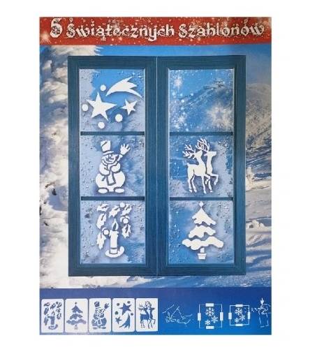 SZABLON DO DEKORACJI ŚWIĄTECZNY /SZ-01