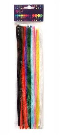 DRUCIKI KREATYWNE 30CM 40SZT MIX KOLOR /KSDR-001