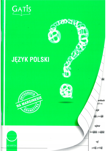 ZESZYT DO JĘZYKA POLSKIEGO A5/60K GATIS