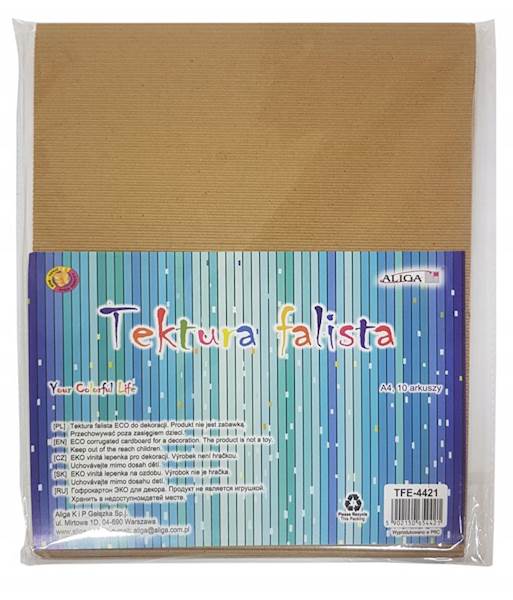TEKTURA FALISTA A4 ECO A'10 /TFE-4424