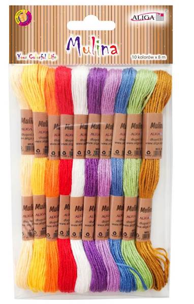 MULINA 8M MIX KOLOR A'10SZT ALIGA /MUL-3129